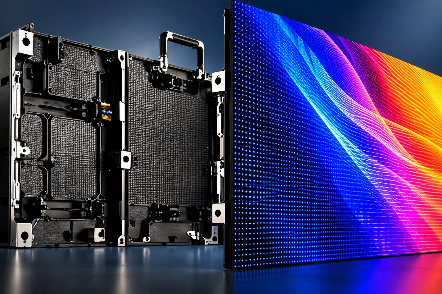 Direct-view LED cabinets
